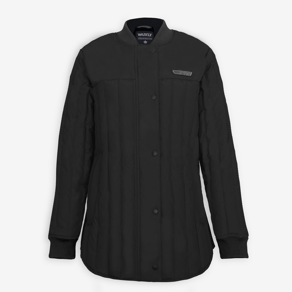 Wuxly Journey Bomber Jacket Coat Winter Black New with Tags Small